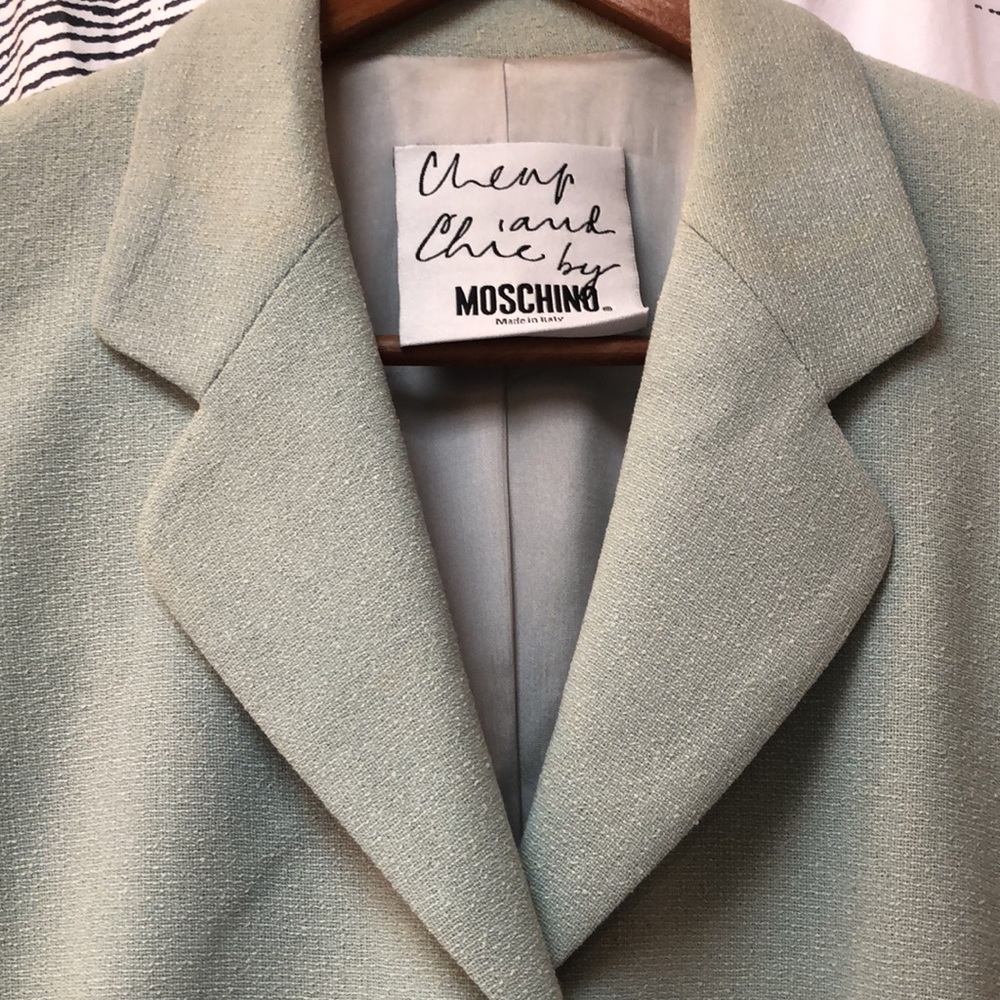 SALE! Vintage Moschino Cheap & Chic Women’s Sz. 8 Seafoam